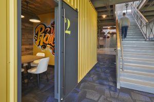 Purdue Railyard in the Kurz Purdue Technology Center - small-sized conference room